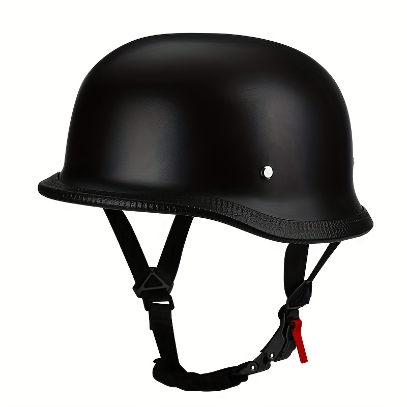 Motorcycle Gear Vintage - Motorcycle Half Helmet German Leather Vintage