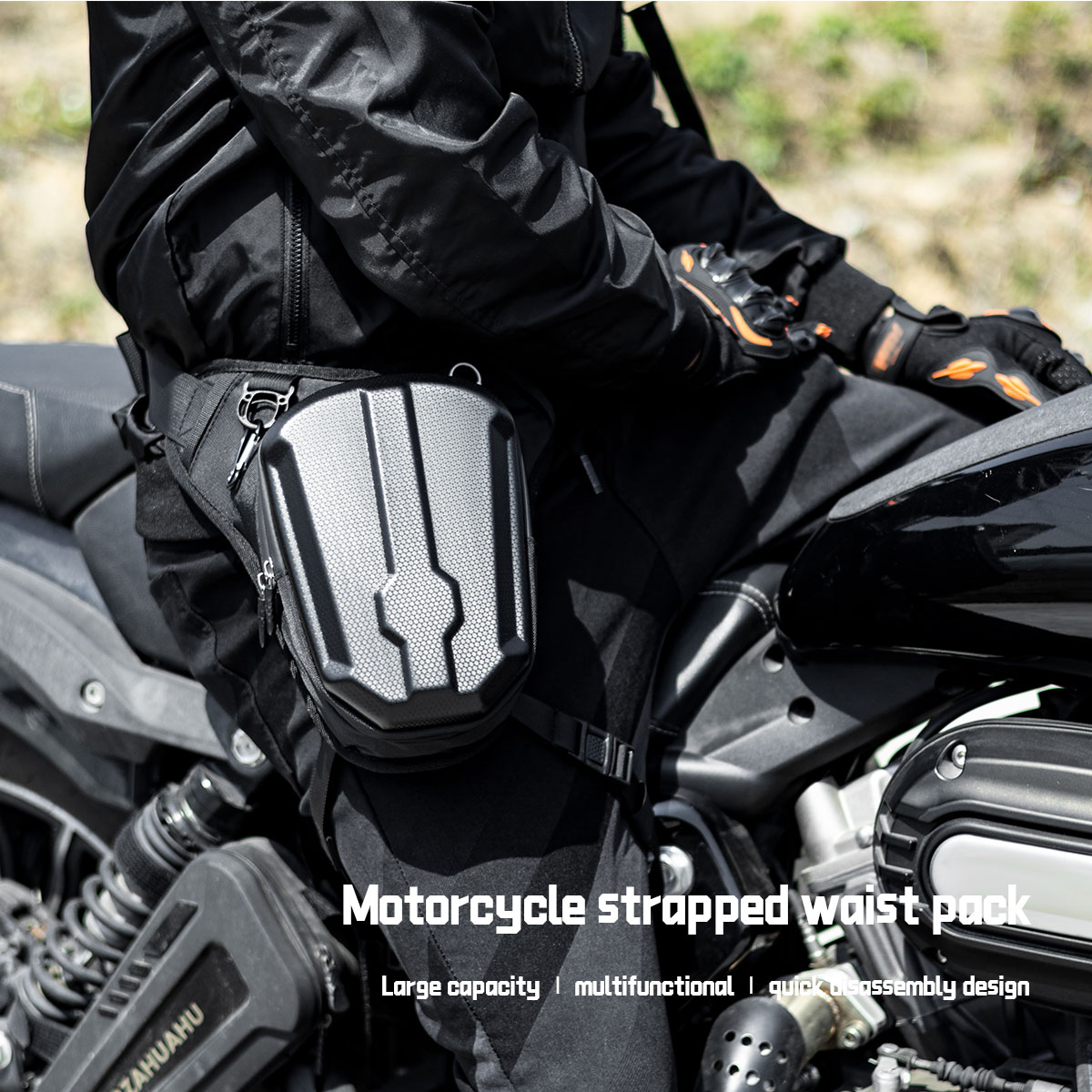 Motorcycle Gear Companies - Motorcycle Leg Bag Waterproof Riding Motorbike
