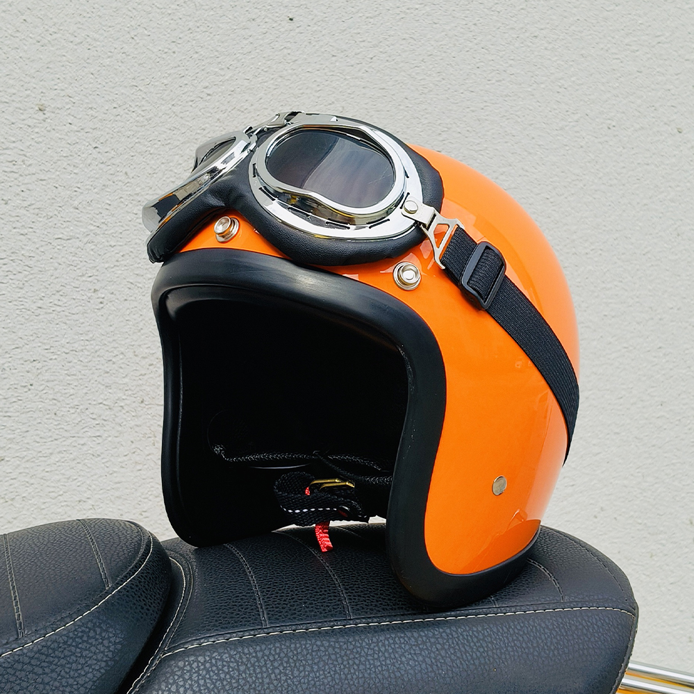 Motorcycle Gear Vintage - Vintage Motorcycle Retro 500TX 3/4 Open