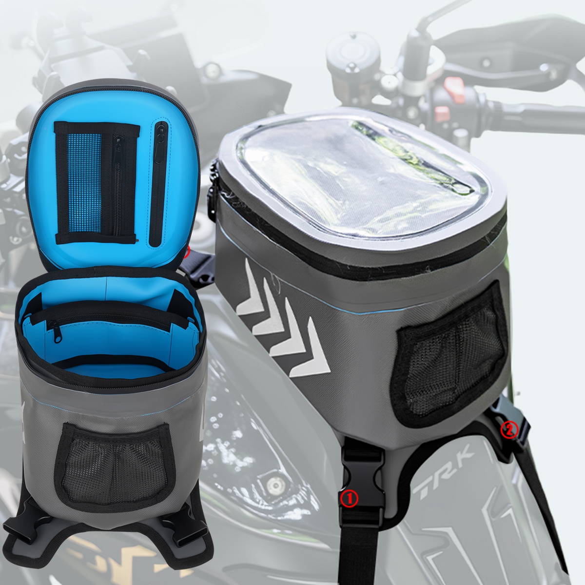 Motorcycle Gear Companies - Universal Motorcycle Front Oil Tank Bag
