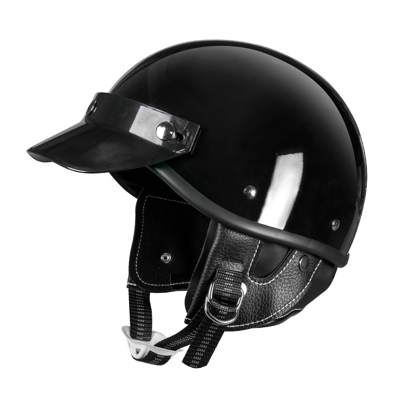 Motorcycle Gear Vintage - Vintage Japanese Motorcycle Helmet Cruiser Half