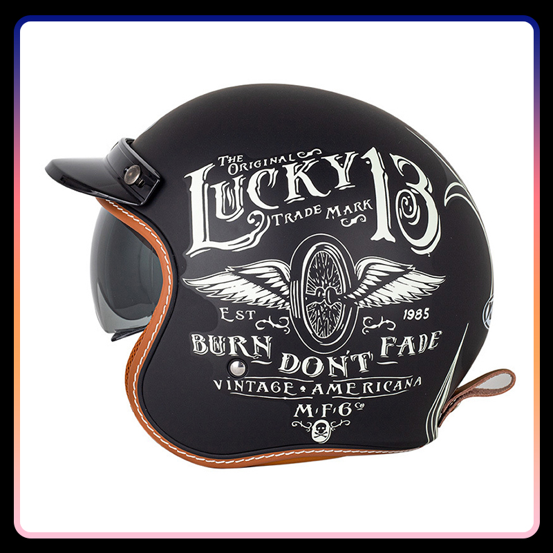 Four Seasons Open Face Motorcy - Motorcycle Gear Vintage recension och pris