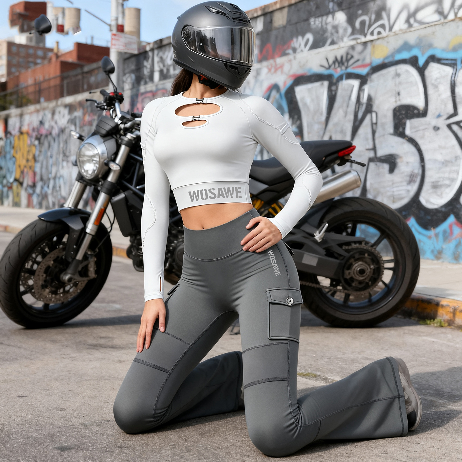 WOSAWE Women Motorcycle Jacket - Motorcycle Gear Jacket And Pants recension och pris