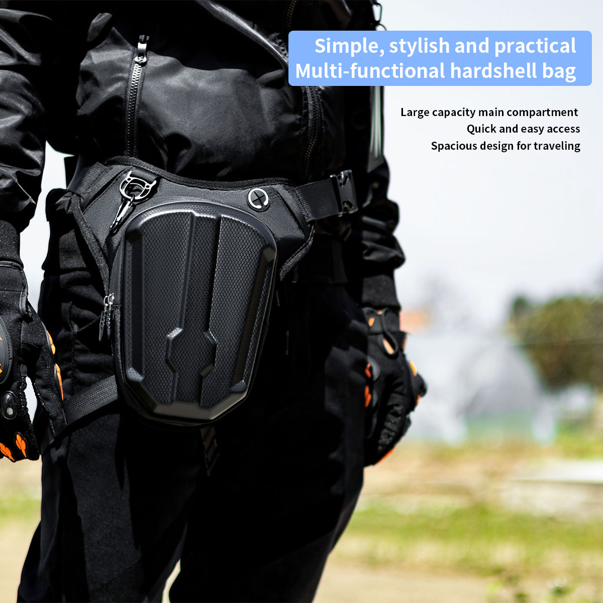 Motorcycle Leg Bag Waterproof  - Motorcycle Gear Companies recension och pris