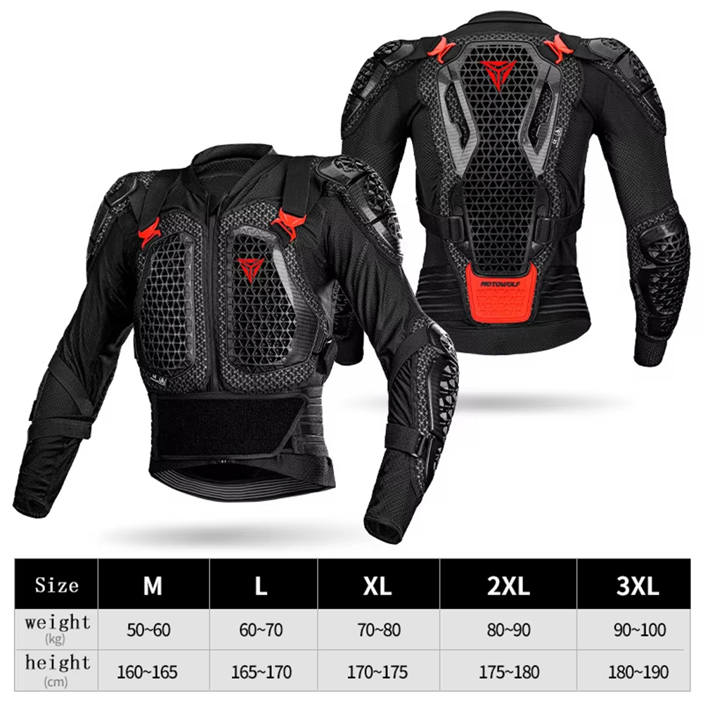 Motocross Armor Off-Road Anti- - Motorcycle Gear Jacket And Pants recension och pris