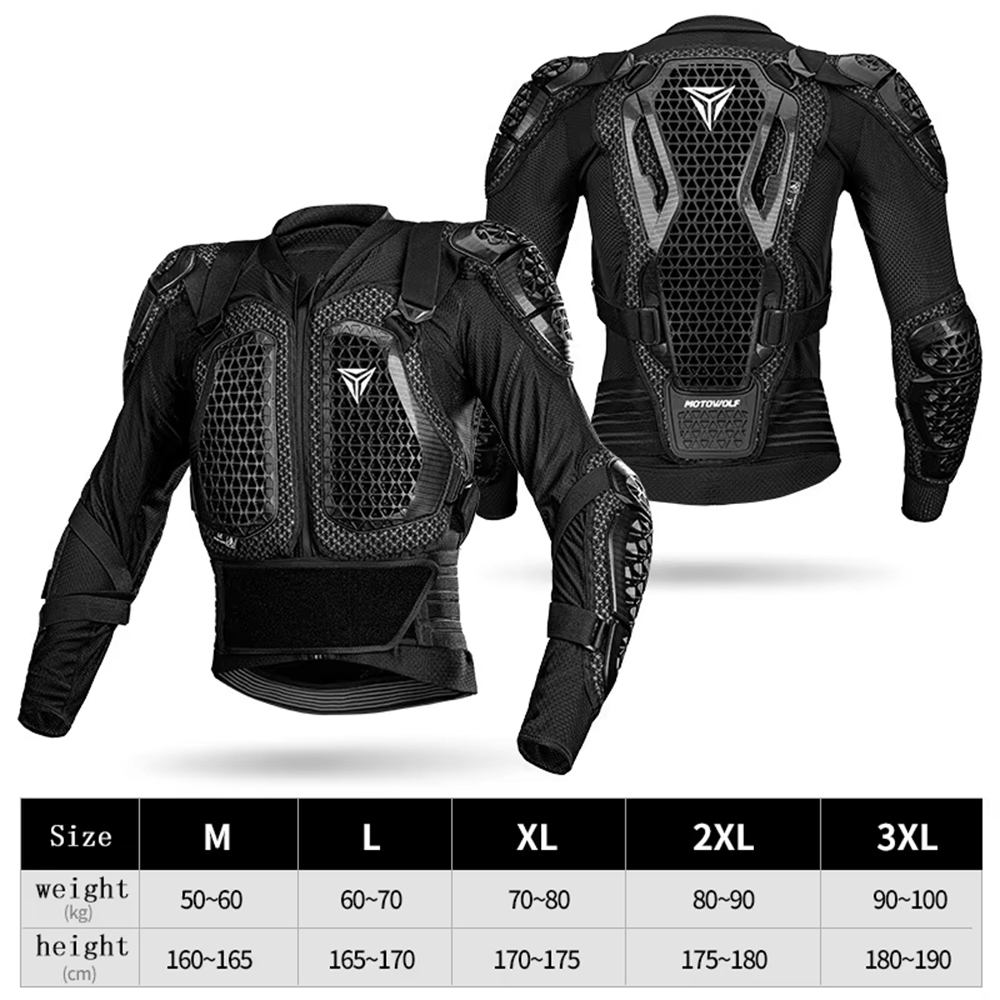 Motocross Armor Off-Road Anti- - Motorcycle Gear Jacket And Pants recension och pris