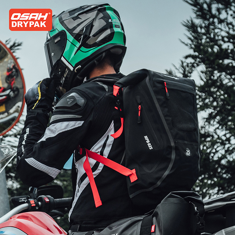 OSAH Grey Motorcycle Bag 25L L - Motorcycle Gear Companies recension och pris