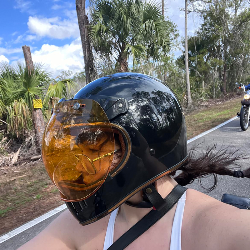 Helmet Bubble Visors Vintage M - Motorcycle Gear Vintage recension och pris