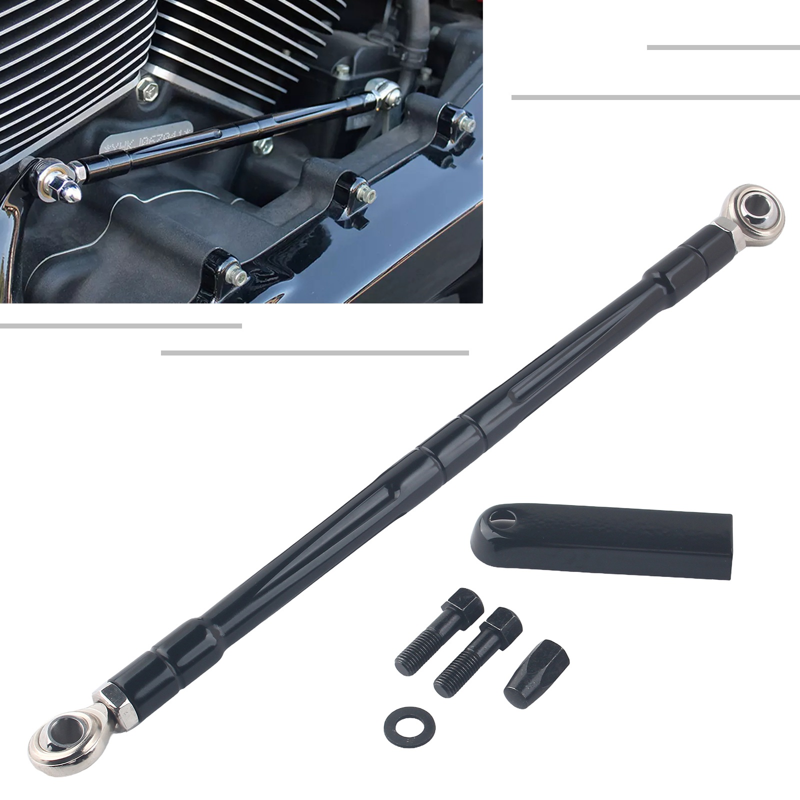 Motorcycle CNC CUT Shift Linka - Motorcycle Gear Guide recension och pris