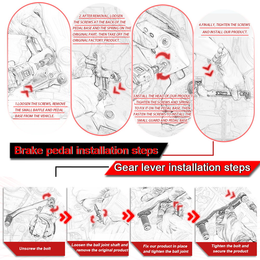 Motorcycle Gear Shifter Shift  - Motorcycle Gear Yamaha recension och pris