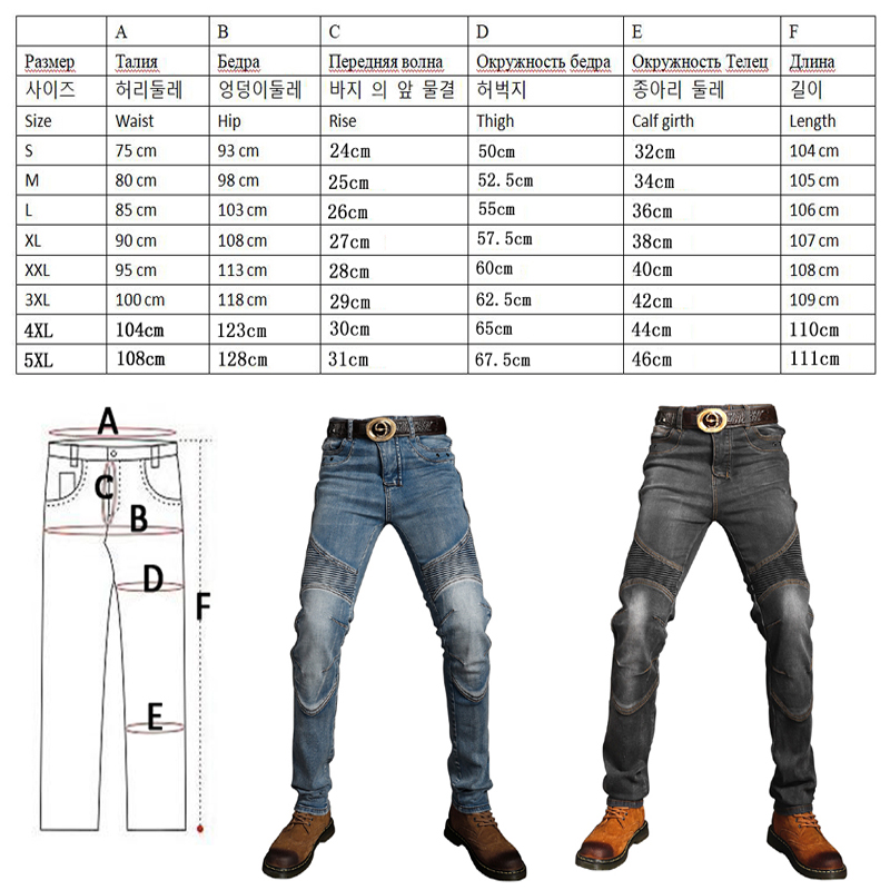 S- 5XL Men Aramid Motorcycle j - Motorcycle Gear Jeans recension och pris
