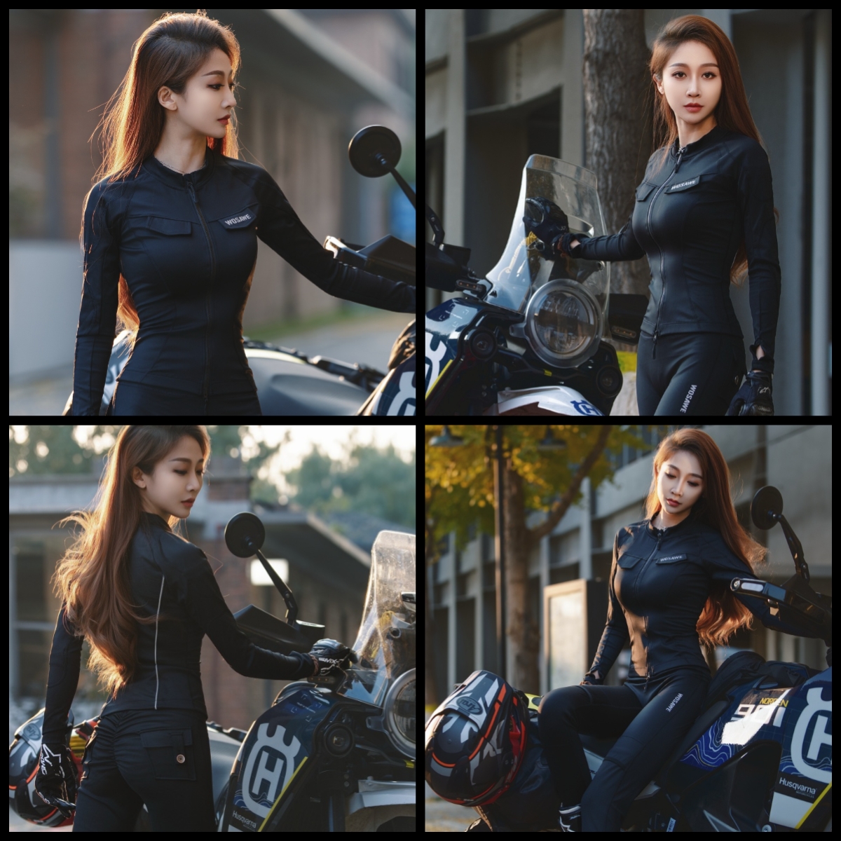 WOSAWE Women Motorcycle Jacket - Motorcycle Gear Jacket And Pants recension och pris