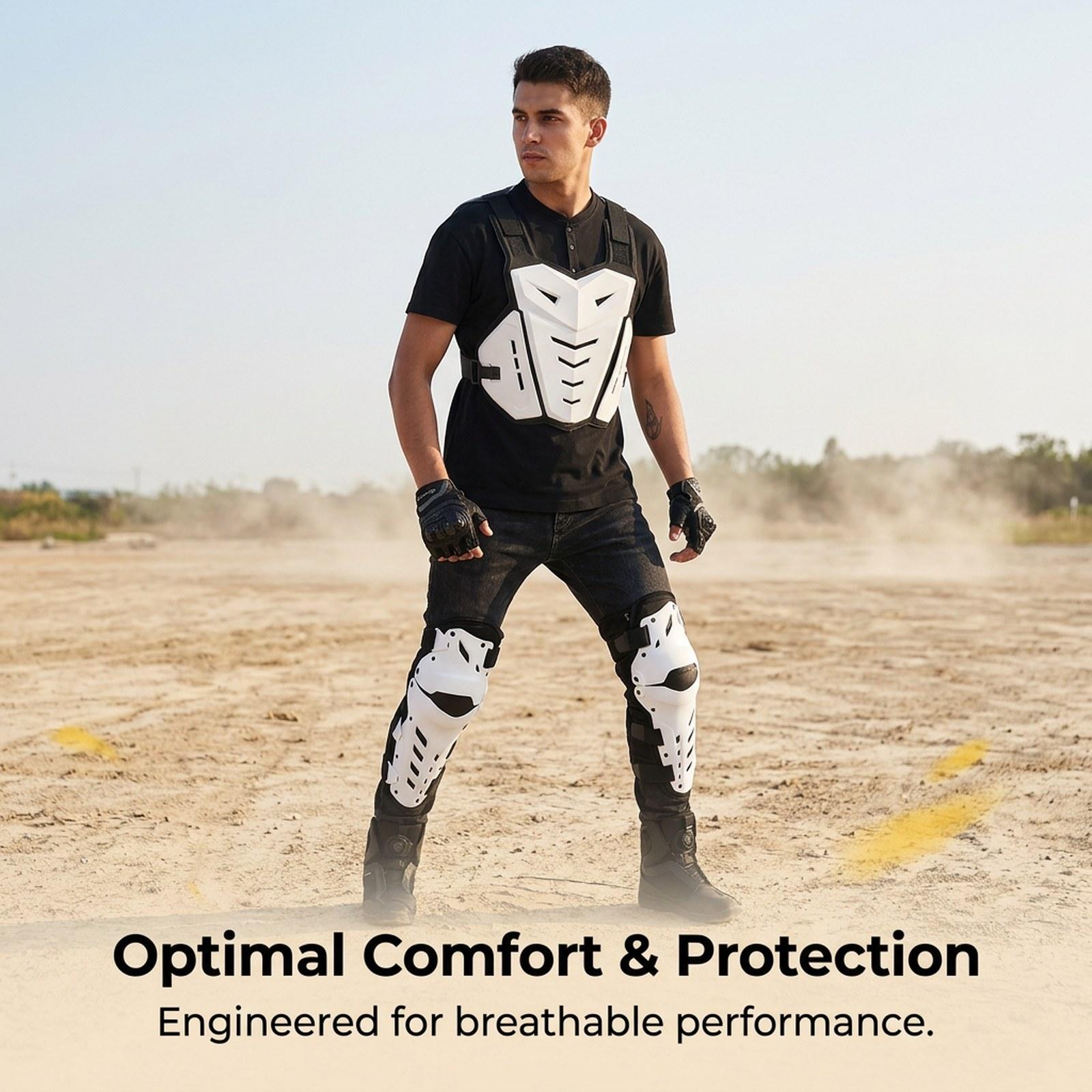 Ergonomic Chest Protector Knee - Motorcycle Gear For Woman recension och pris