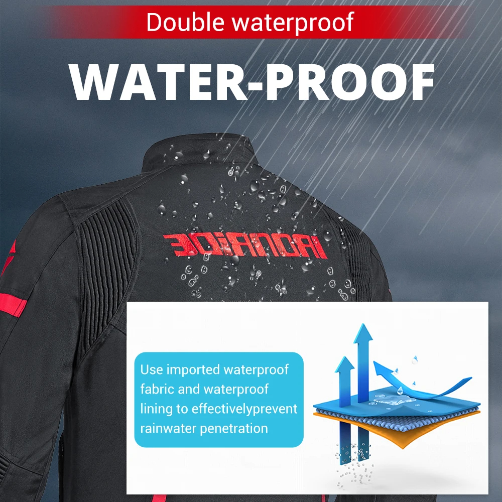 Motorcycle Jacket Waterproof M - Motorcycle Gear Jacket And Pants recension och pris